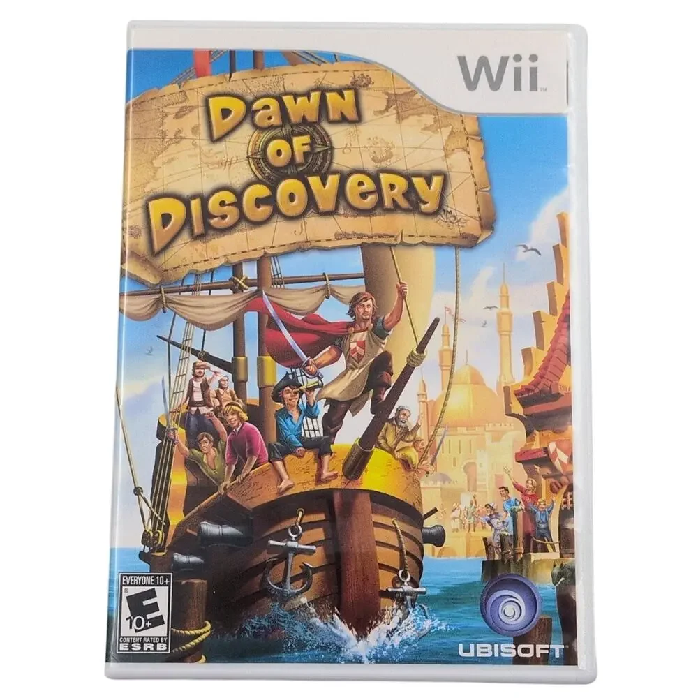 Dawn of Discovery Nintendo Wii Video Game City Building Strategy Adventure